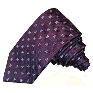 Black & Brown purple tie